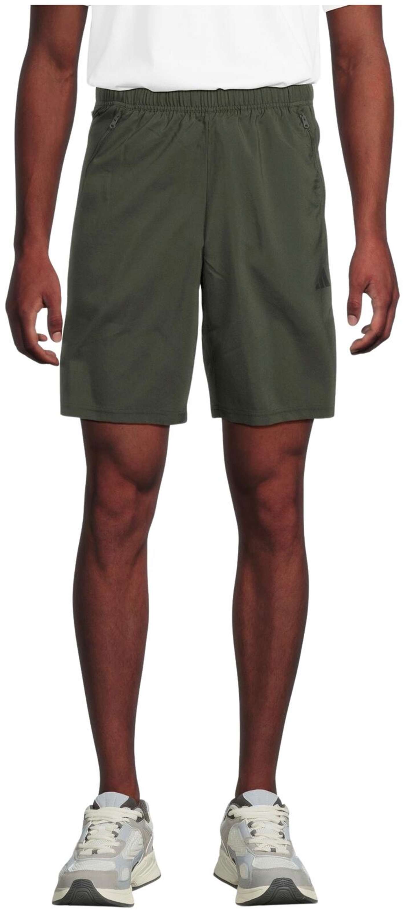 Мужские тренировочные шорты adidas 9 дюймов JX2715 (размер С, цвет Зеленый)