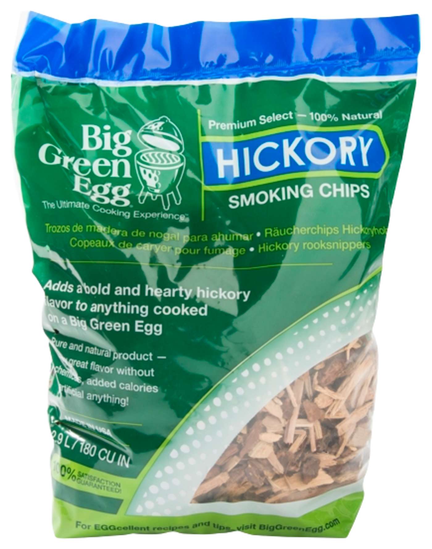 Чипсы для курения Big Green Egg гикори 3 л
