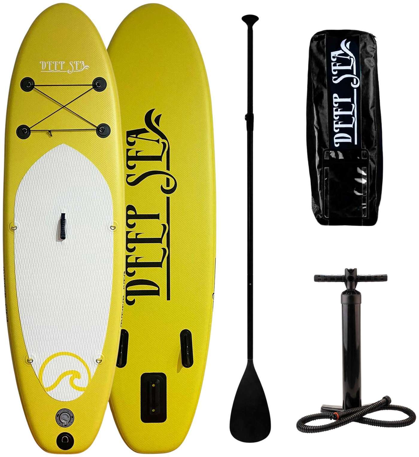 Набор досок Deep Sea SUP Standard 275см, Желтый (цвет Желтый)