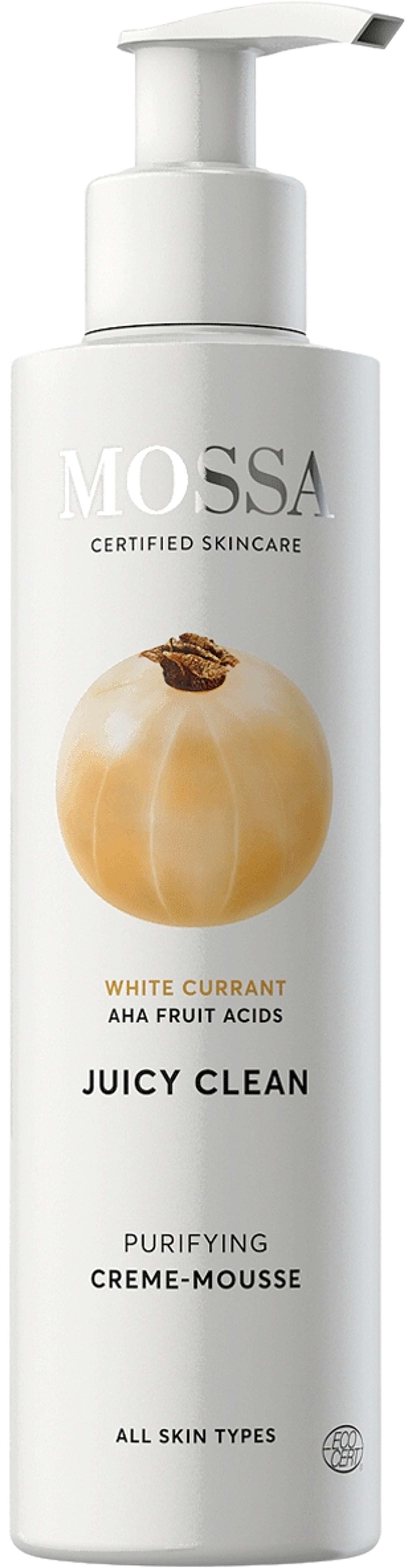 Mossa Juicy Clean Purifying Creme Mousse очищающая пенка 190мл