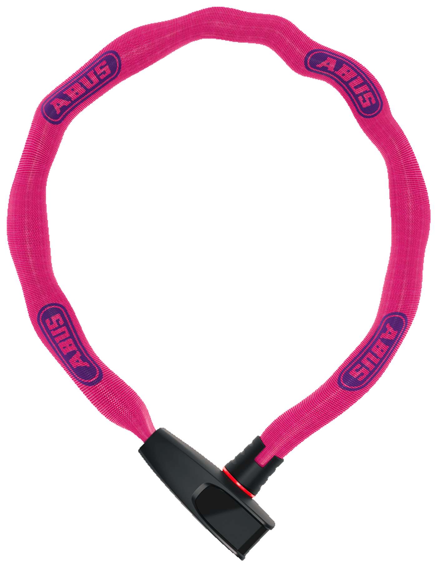 Замок цепи Abus Catena 6806K / 85 Neon Pink (цвет Неоново-розовый)