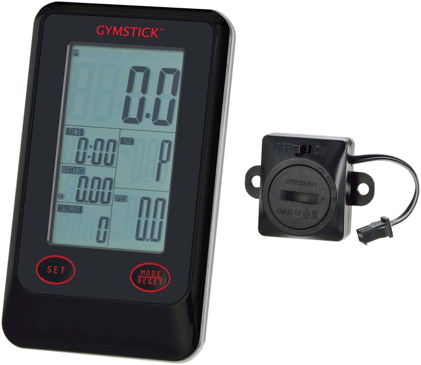 Беспроводной компьютер Gymstick FTR (цвет Черный)