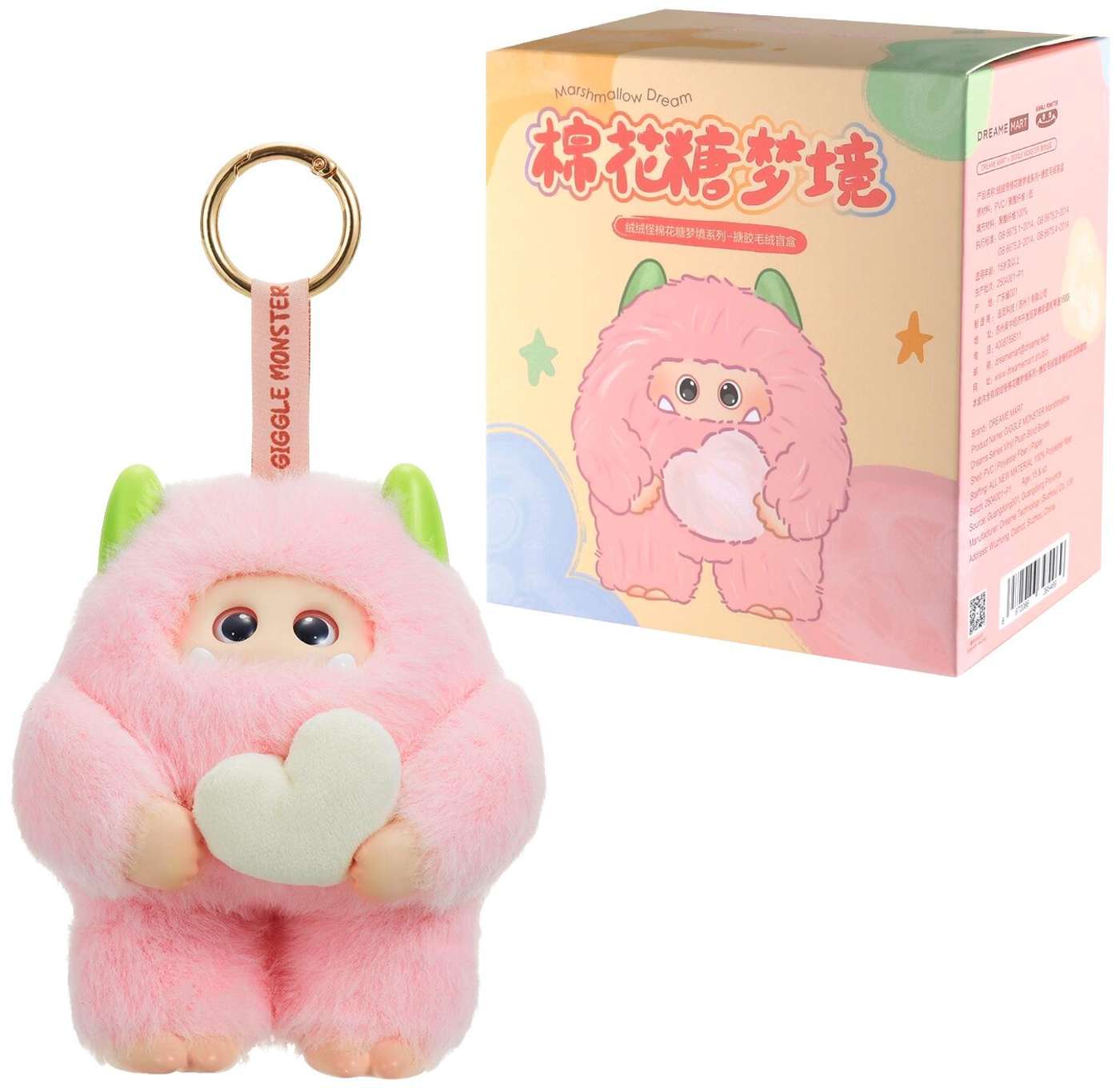 Коллекционная фигурка Dream Mart Giggle Monster Marshmallow Dreams