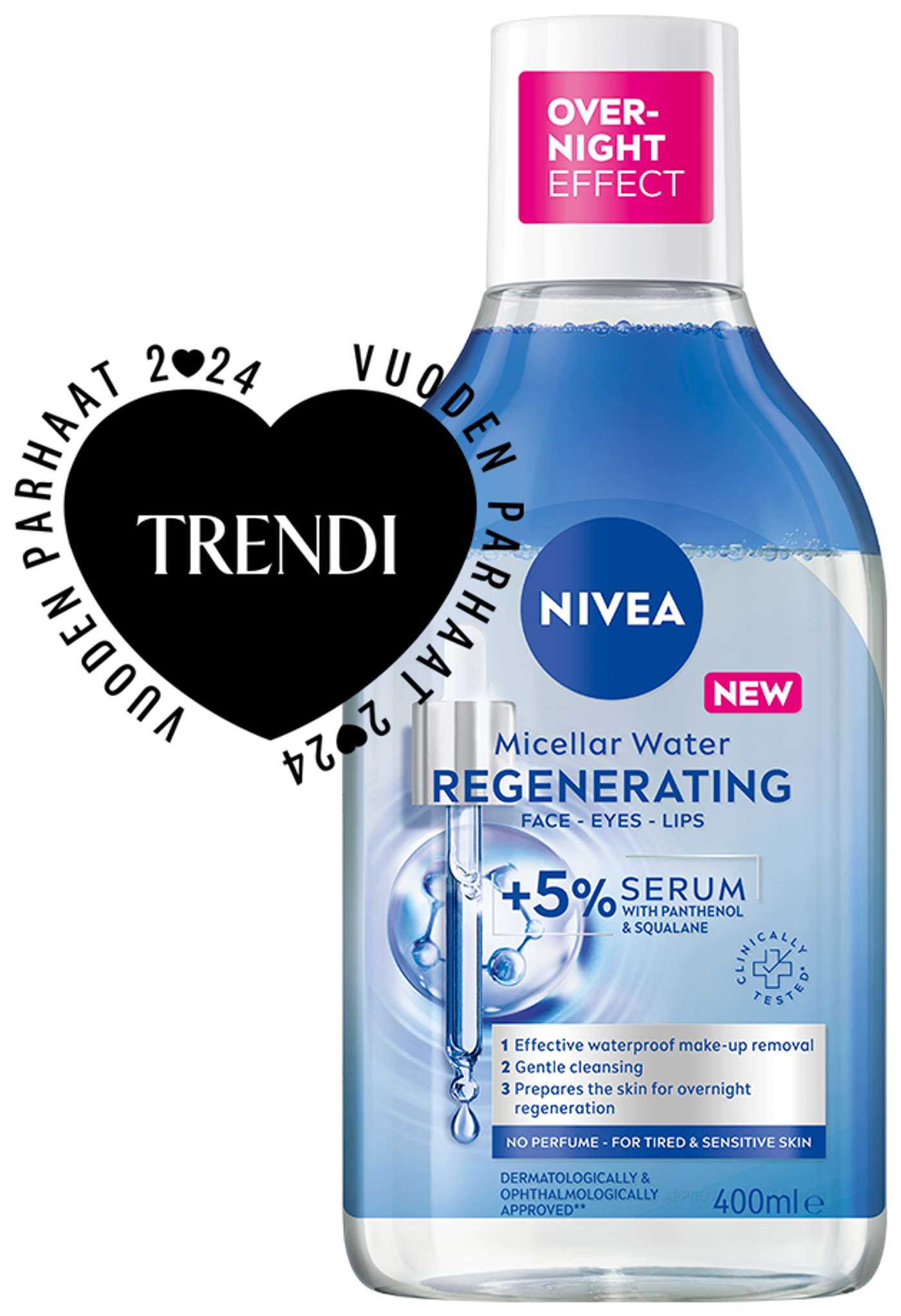 NIVEA 400ml Regenerating Micellar Water мицеллярная вода