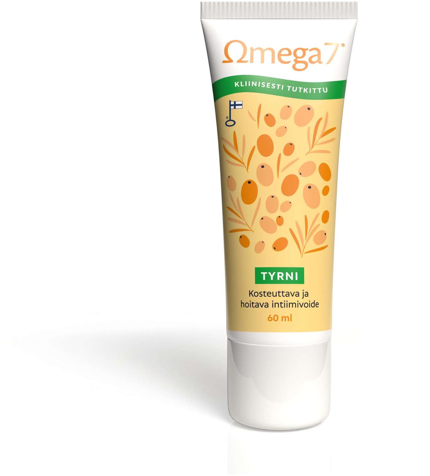 Omega7 TYRNI увлажняющий и ухаживающий крем для интимной зоны 60 мл