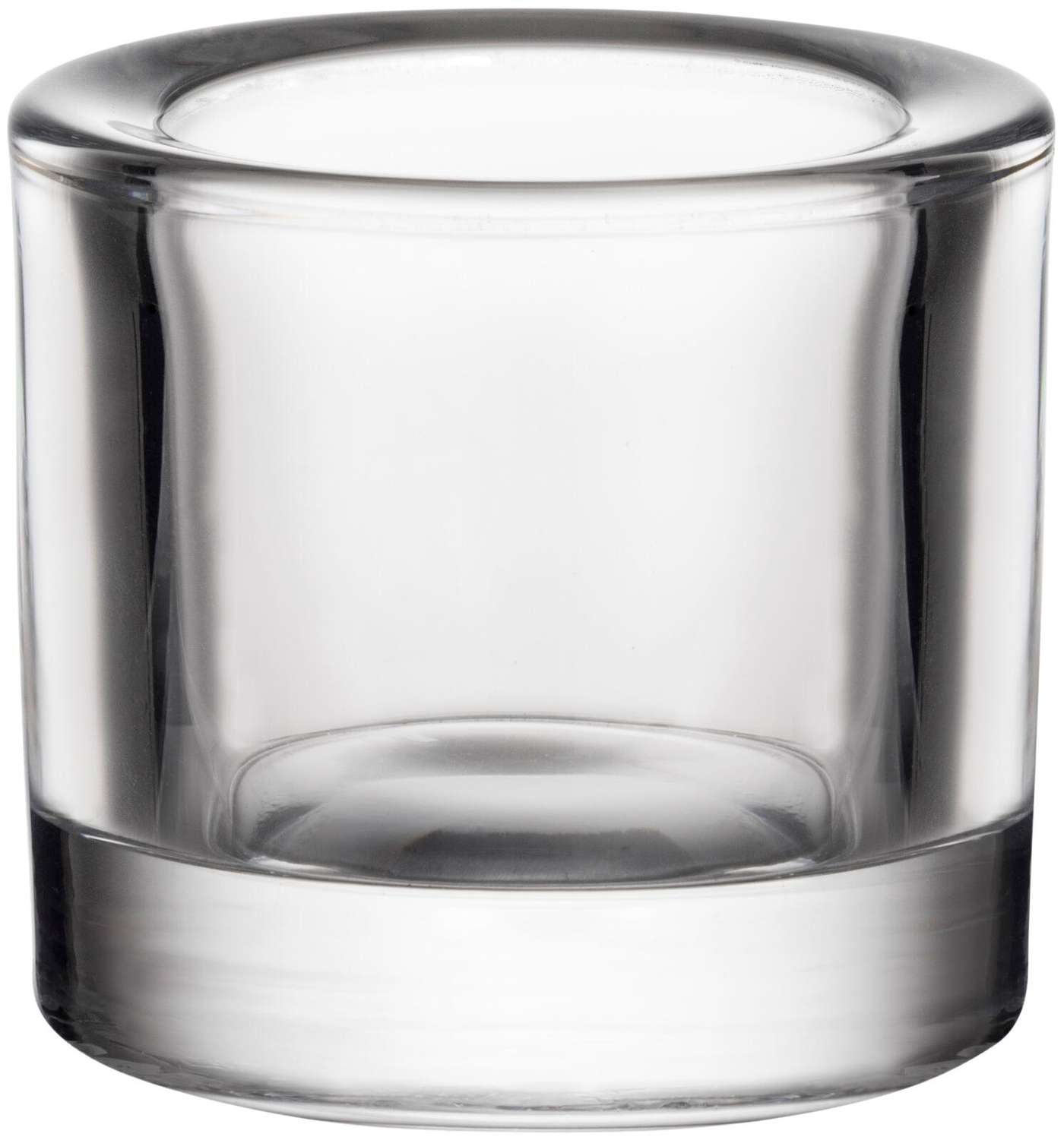 Свеча-фонарь Iittala Kivi прозрачная 60мм (цвет Яркий)
