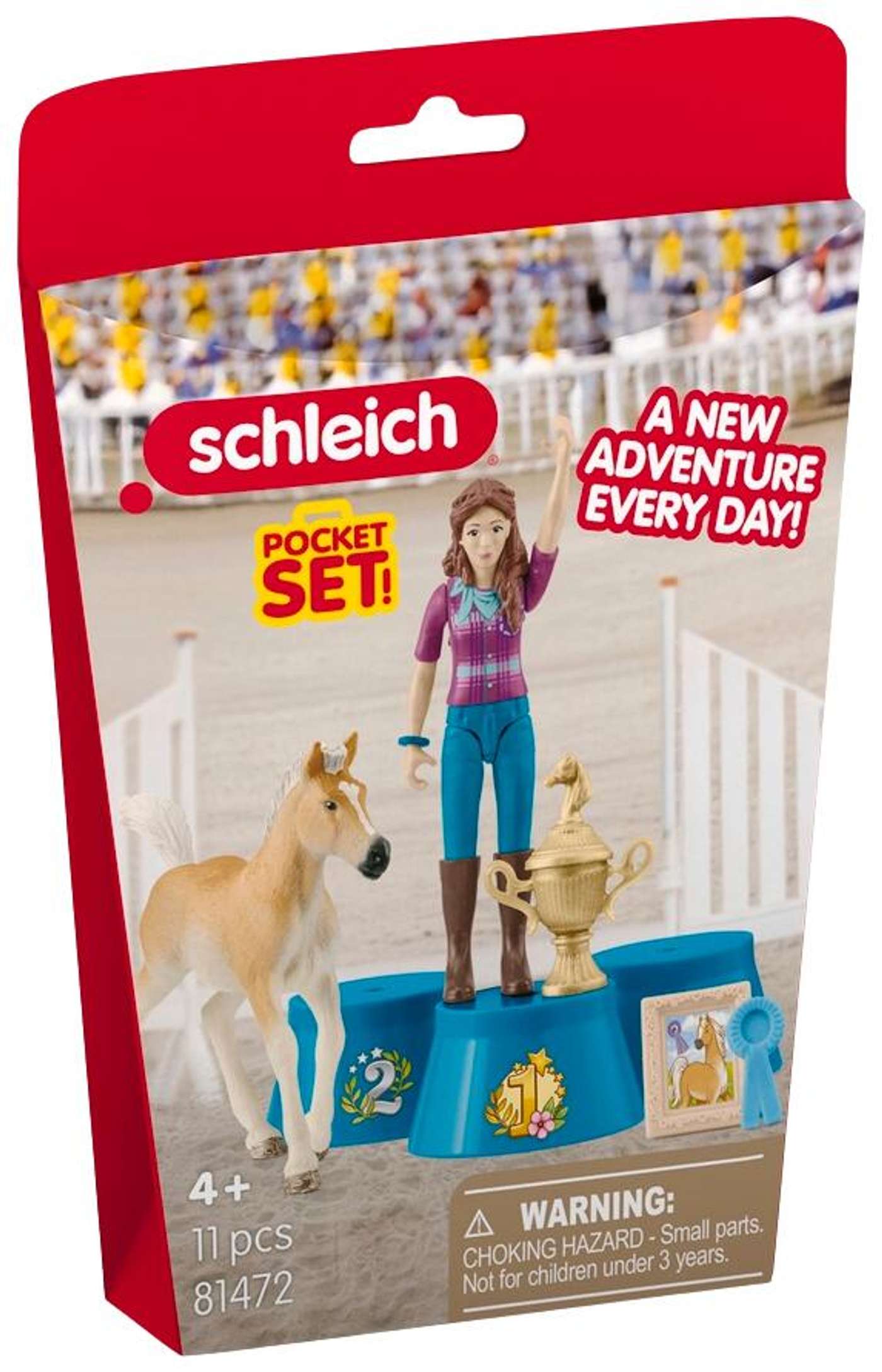 Церемония награждения карманного набора Schleich