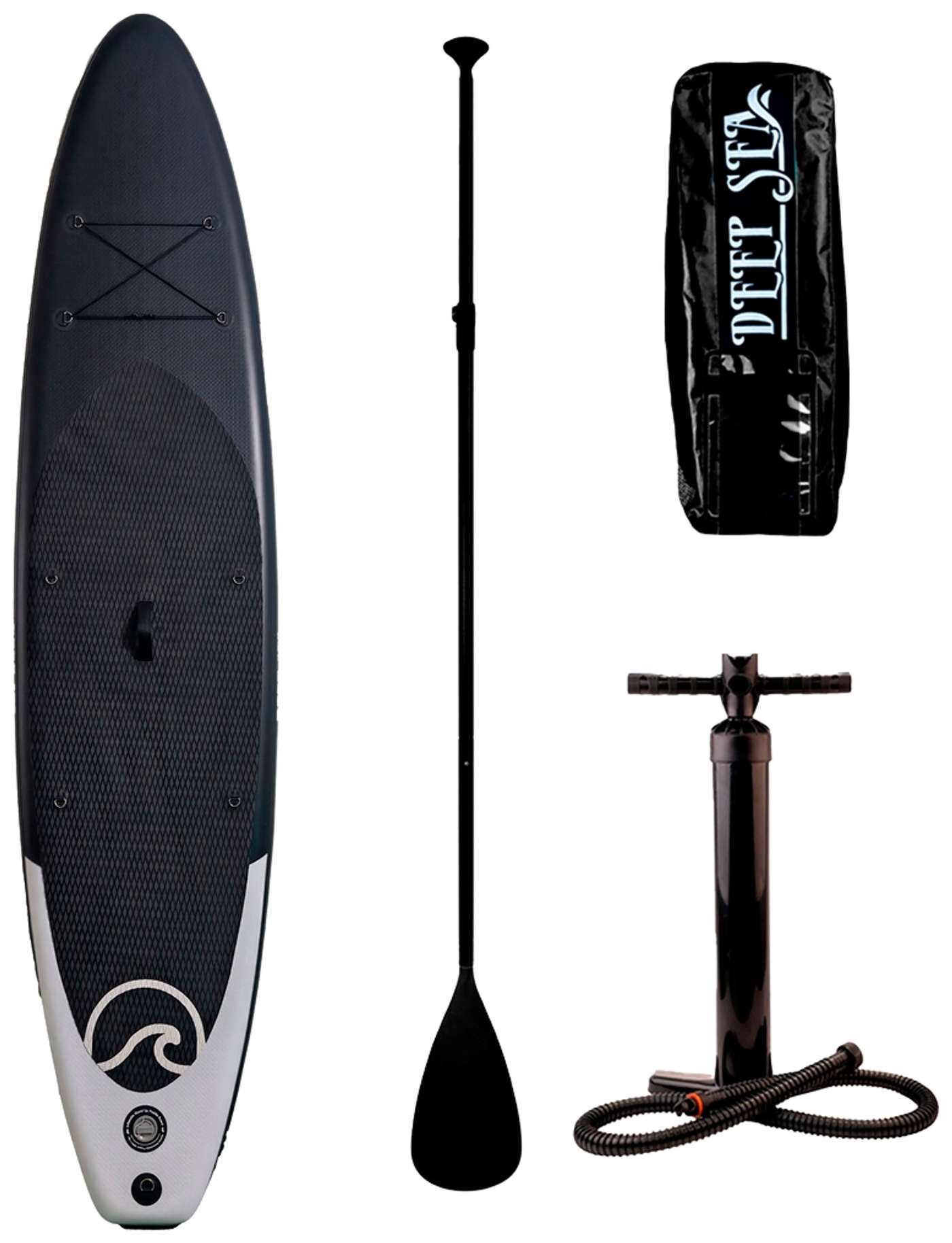 Набор досок Deep Sea SUP XXL, черный (цвет Черный)