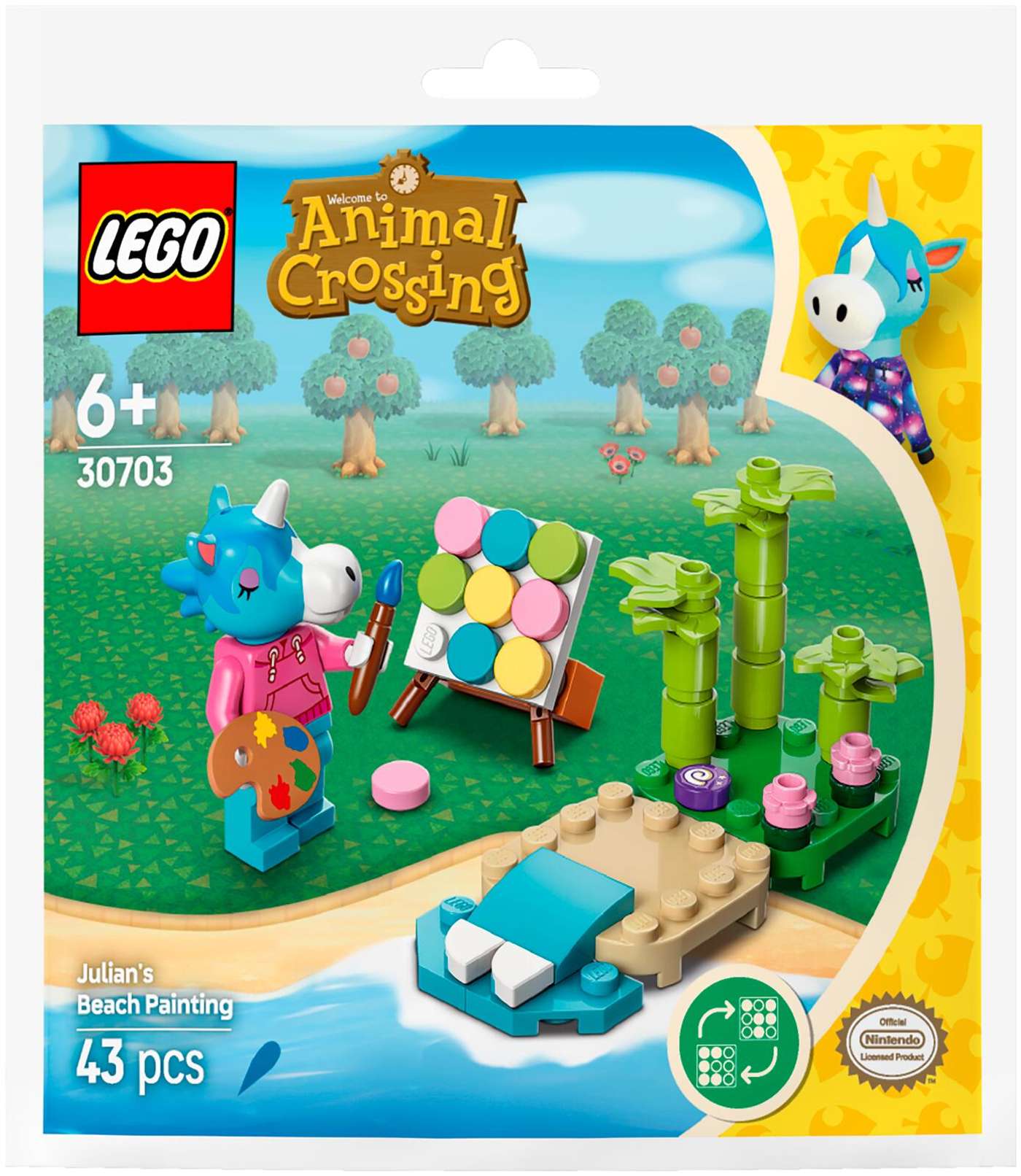 LEGO® Recruitment Bags 30703 Джулиан и картина на пляже