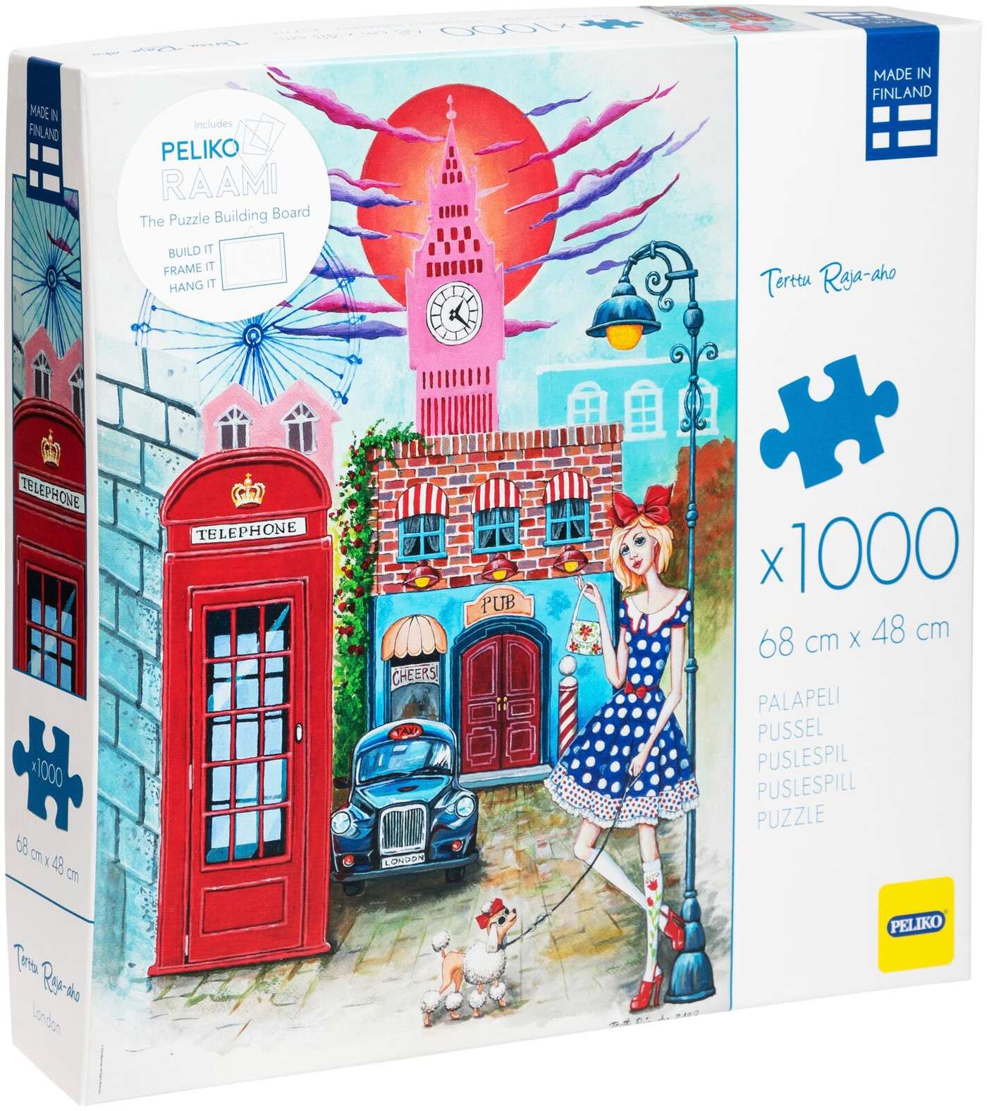 Пазл Peliko 1000 деталей Terttu Raja-aho London