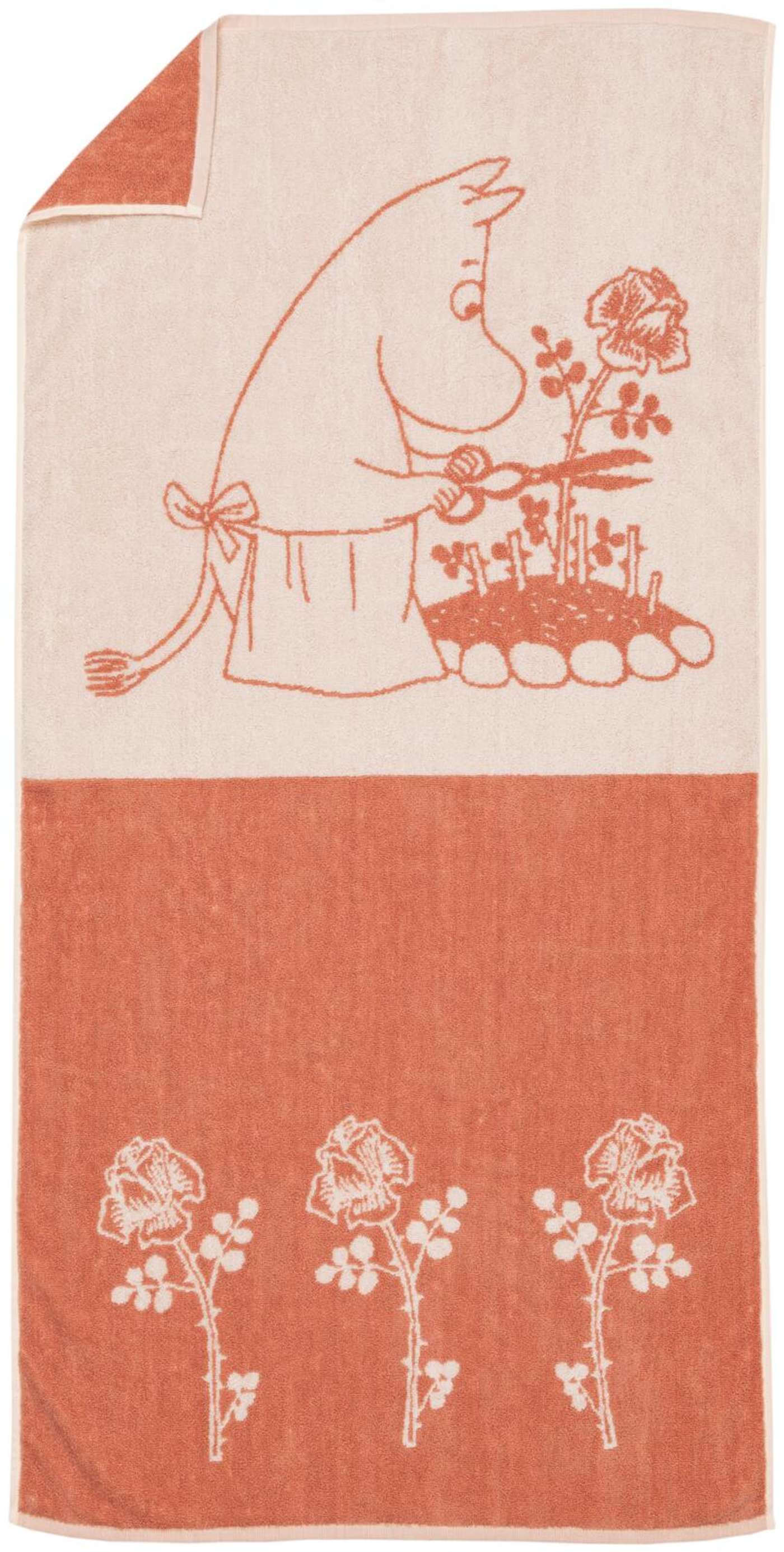 Полотенце Moomin Arabia Moomin 70x140 Moominamma бежевый GOTS (цвет бежевый)