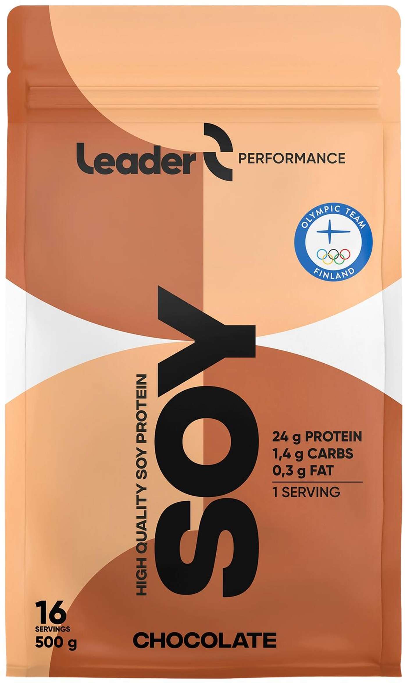 Соевый протеиновый напиток Leader Performance Soy Chocolate 500 г