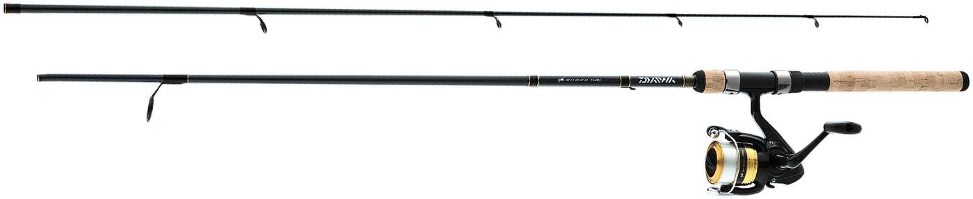 Комплект открытой катушки Daiwa D-Shock F602M DCH20-2B с монофильной леской 183см