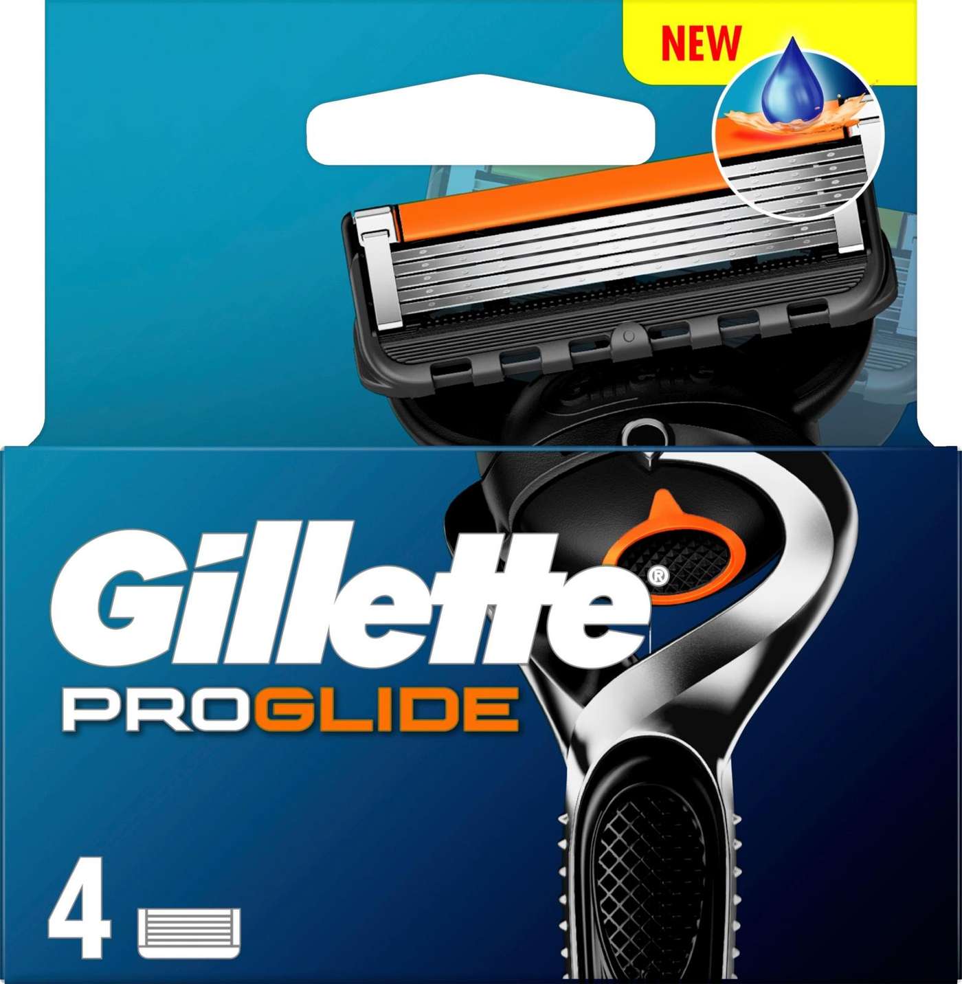 Лезвие Gillette Proglide, 4 шт.