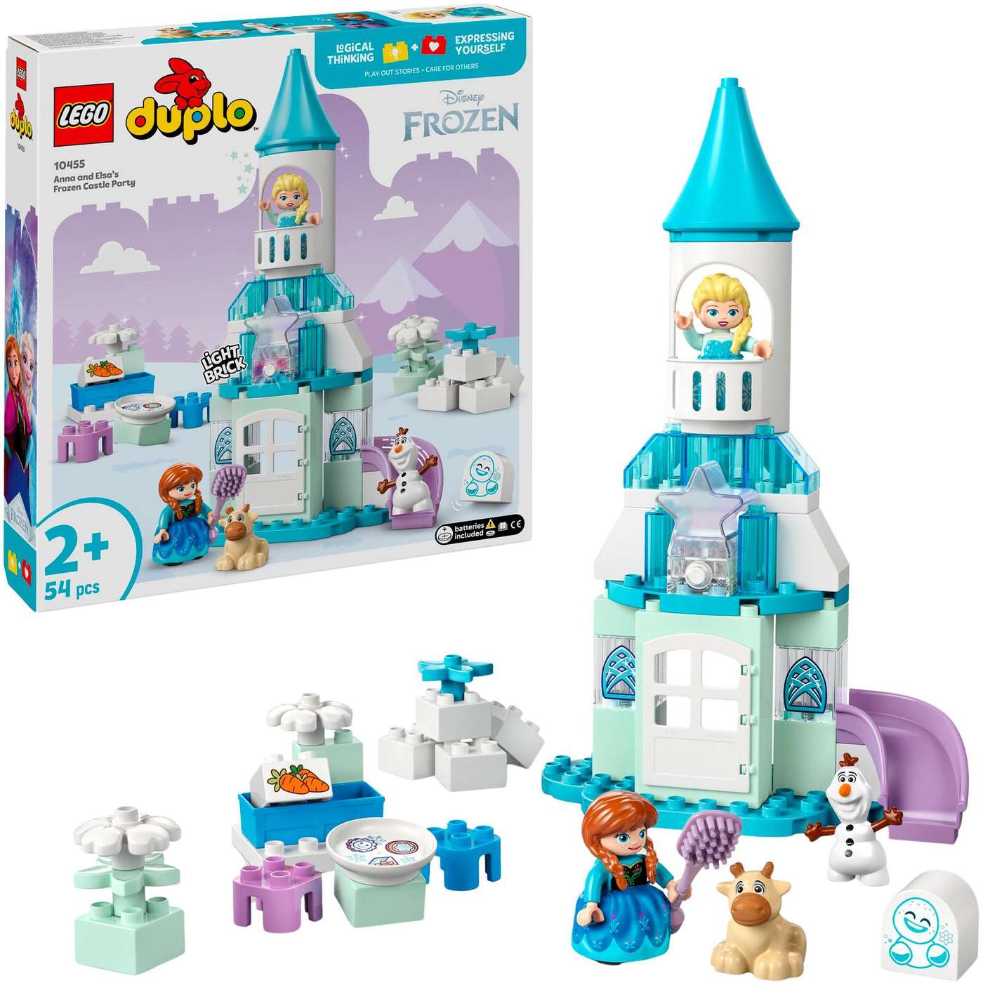 LEGO® DUPLO Disney TM 10455 Вечеринка Анны и Эльзы в ледяном замке