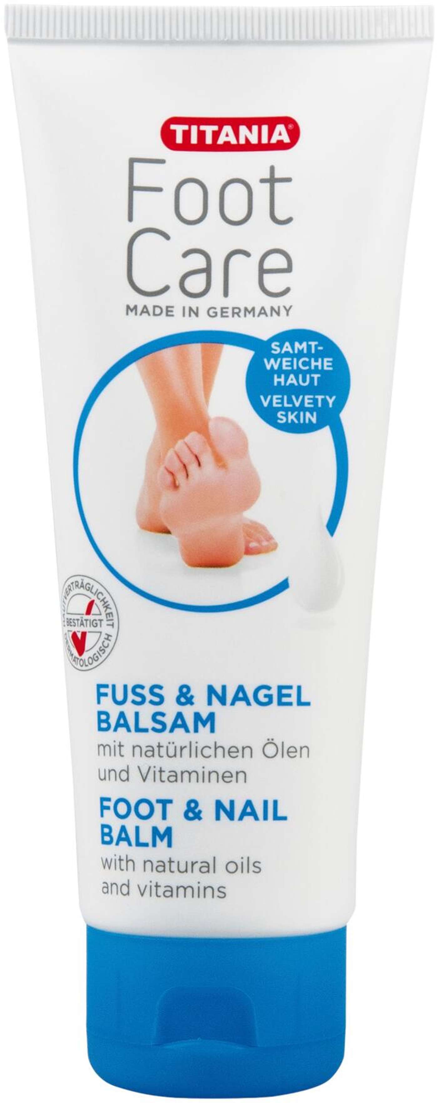 Крем для ног Titania Foot & Nail Balm 100мл
