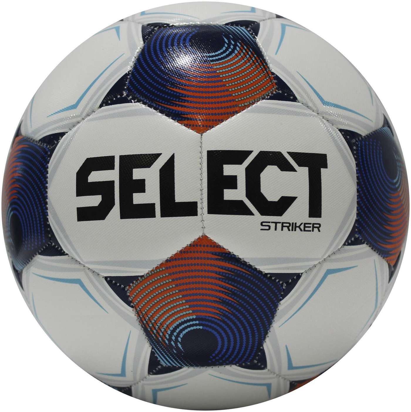 Выберите футбольный мяч fb Striker v26, размер 3 (цвет Белый / Оранжевый / Синий)