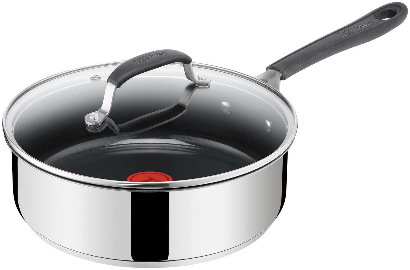 Tefal Jamie Oliver Easy Cook SS Керамическая сковорода 24 см E3373235 (цвет сталь)