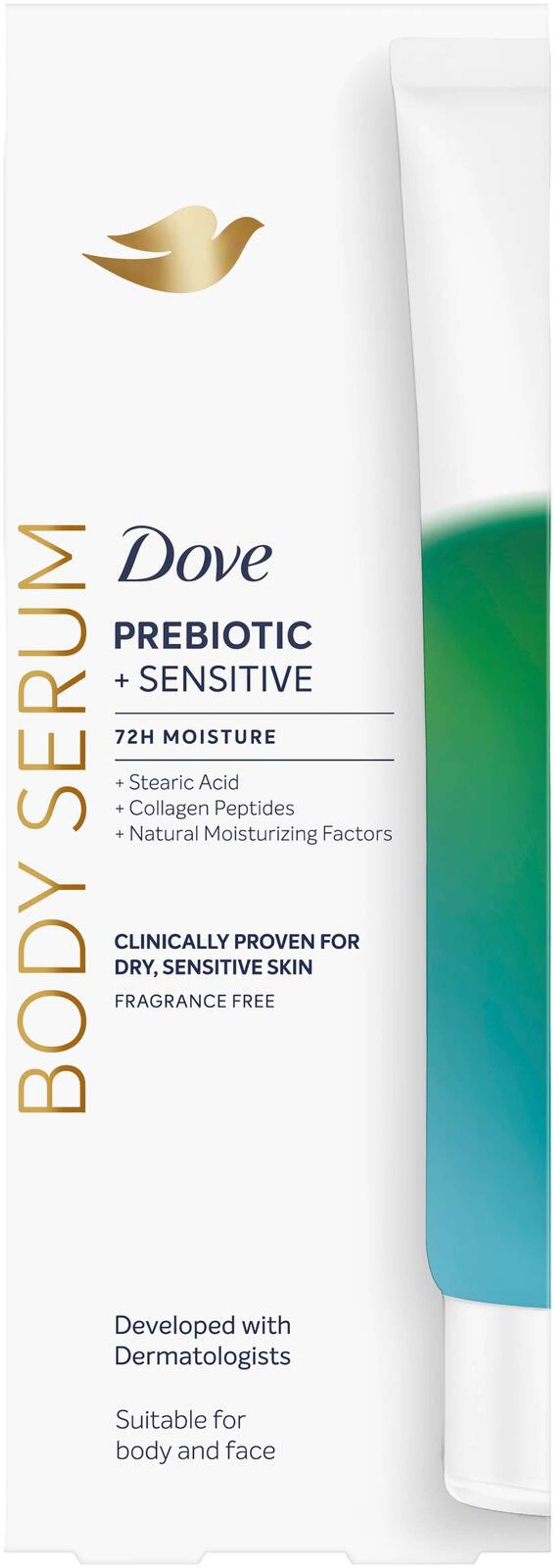 Dove Пребиотик + Сыворотка для чувствительного тела 200 мл