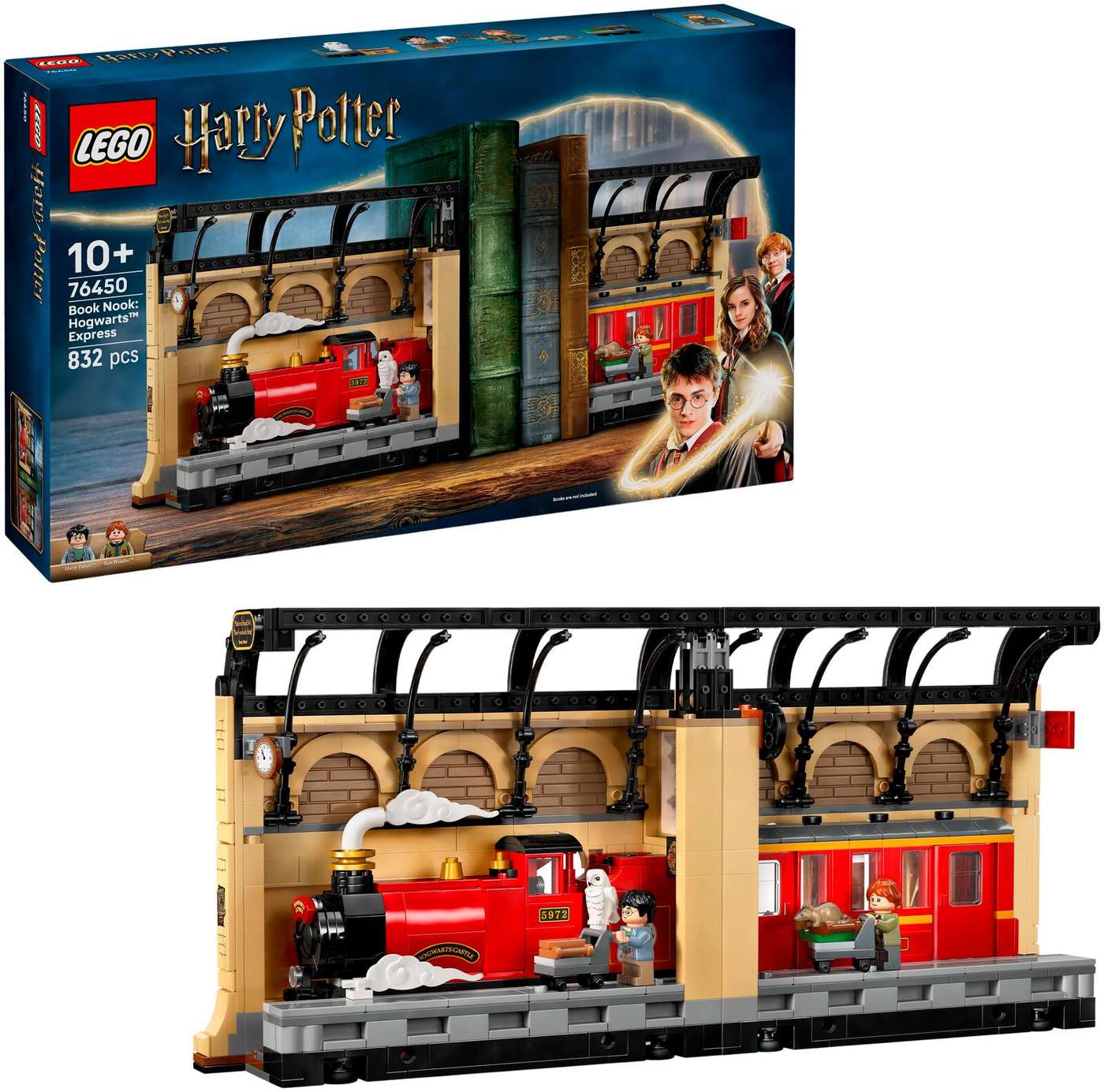 LEGO® Harry Potter TM 76450 Книга «Мини-мир: Хогвартс-Экспресс»