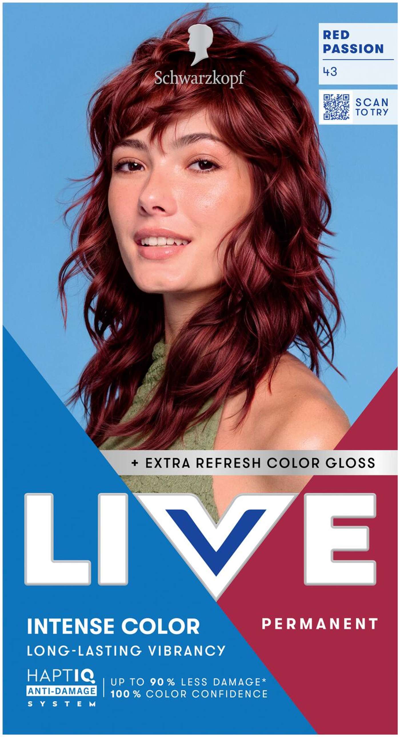 Schwarzkopf LIVE 43 Красная страсть