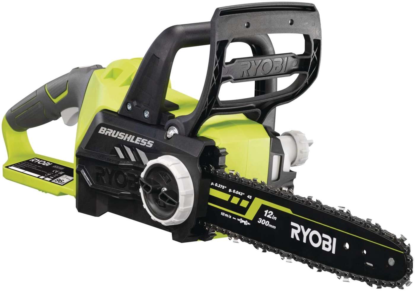 Аккумуляторная бензопила Ryobi 18 В 30 см OCS1830 (цвет Зеленый)