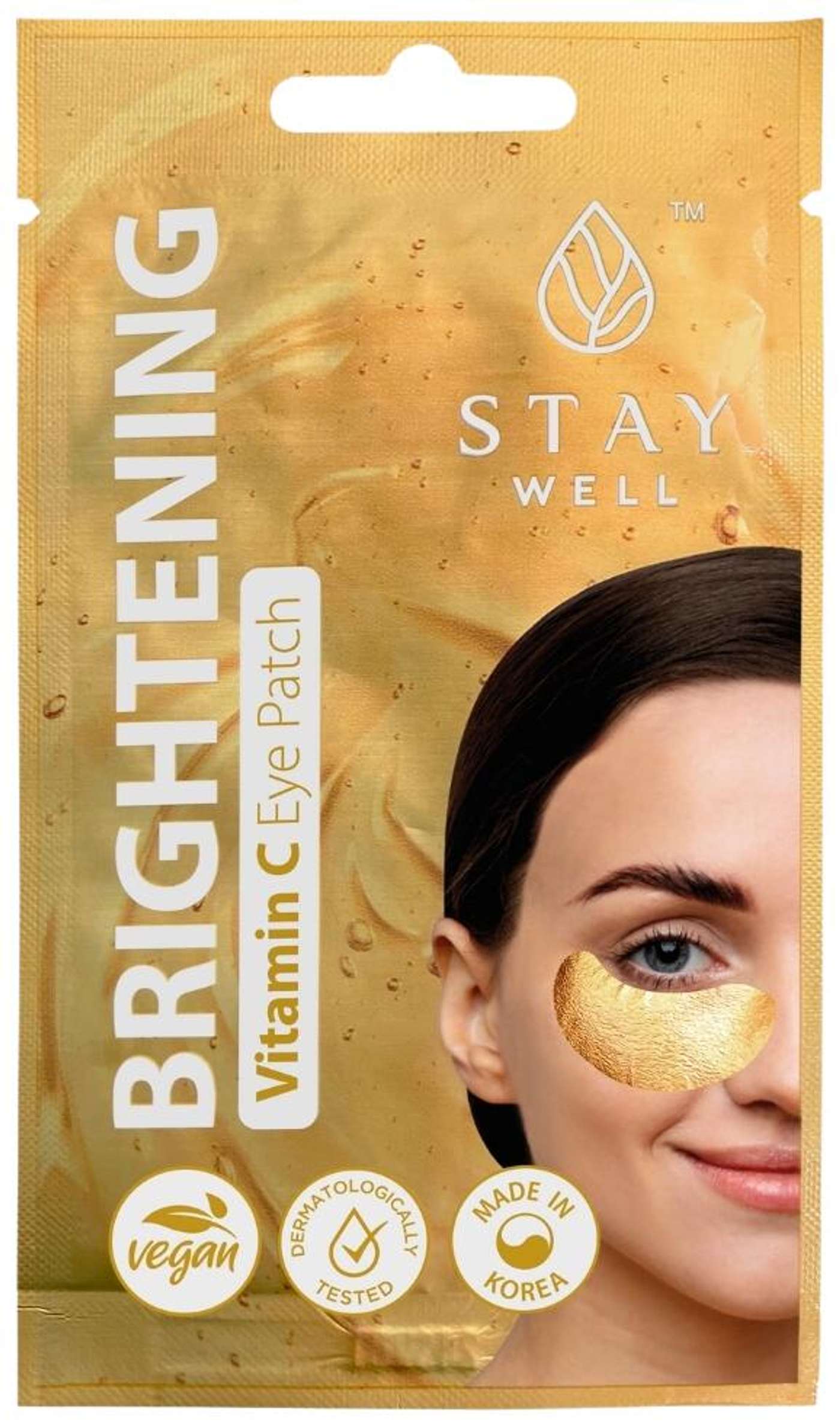 STAY Well Осветляющие патчи для глаз с витамином С