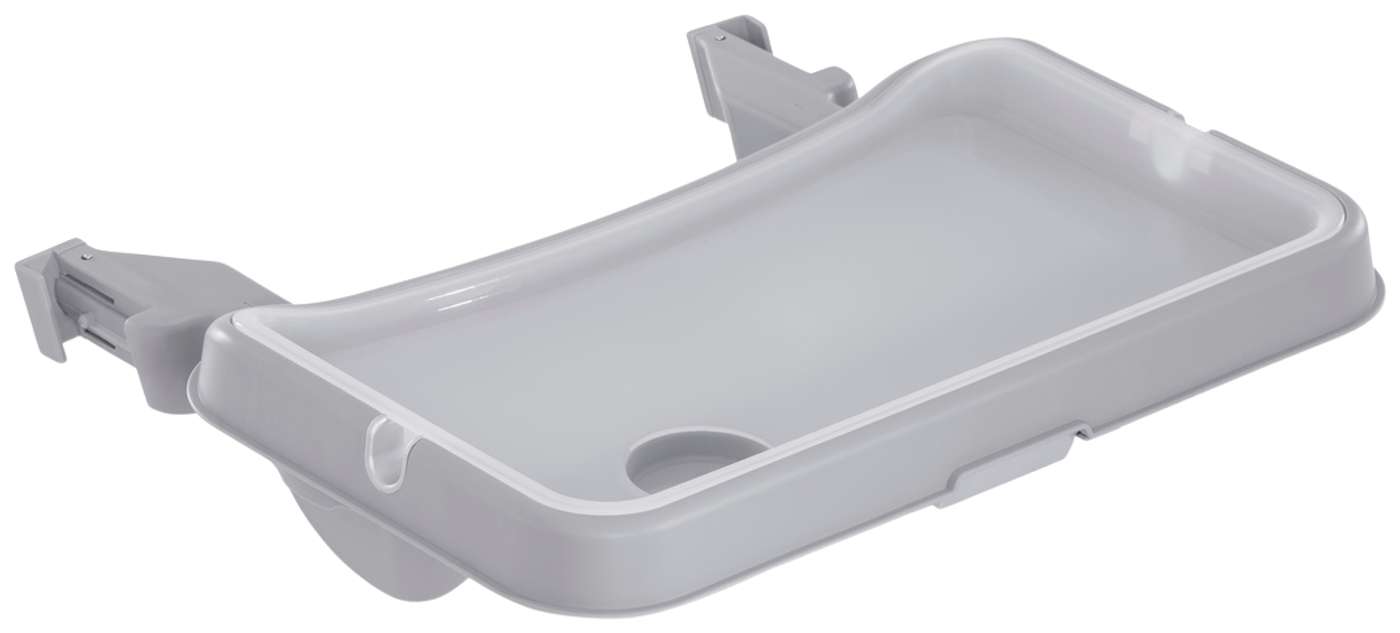 Hauck поднос для стульчика Alpha Tray серый