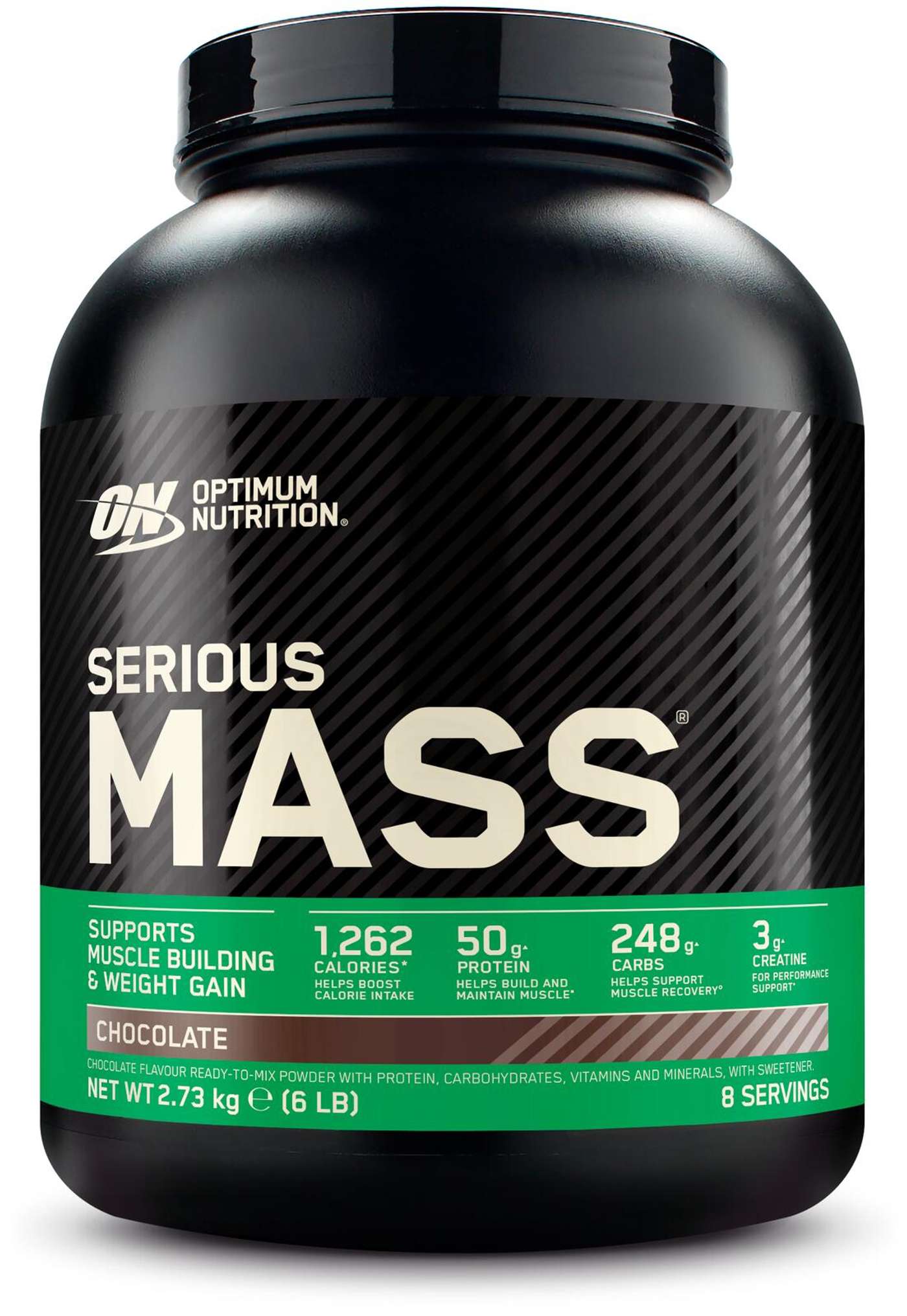 Optimum Nutrition Шоколад Serious Mass 2, 73 кг