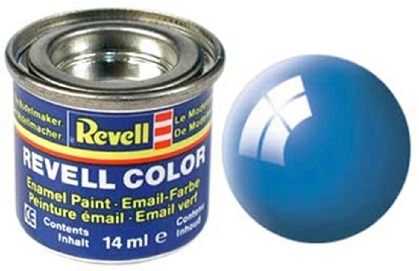 Краска Revell 14мл 50 светло-голубая прозрачная (цвет светло-голубой)