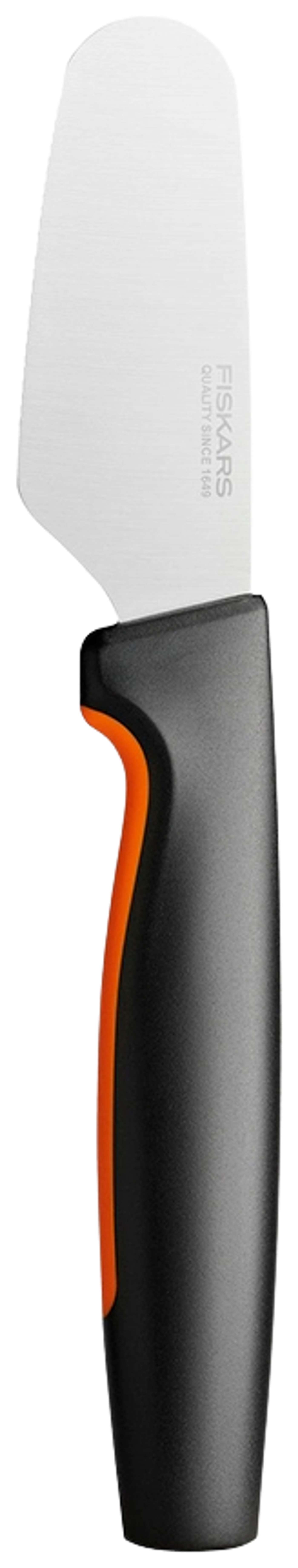 Нож для масла Fiskars Functional Form черный 8 см (цвет Черный / Оранжевый)