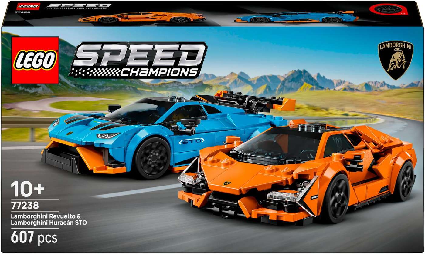 LEGO Speed ​​​​Champions 77238 Lamborghini Revuelto и Huracán STO