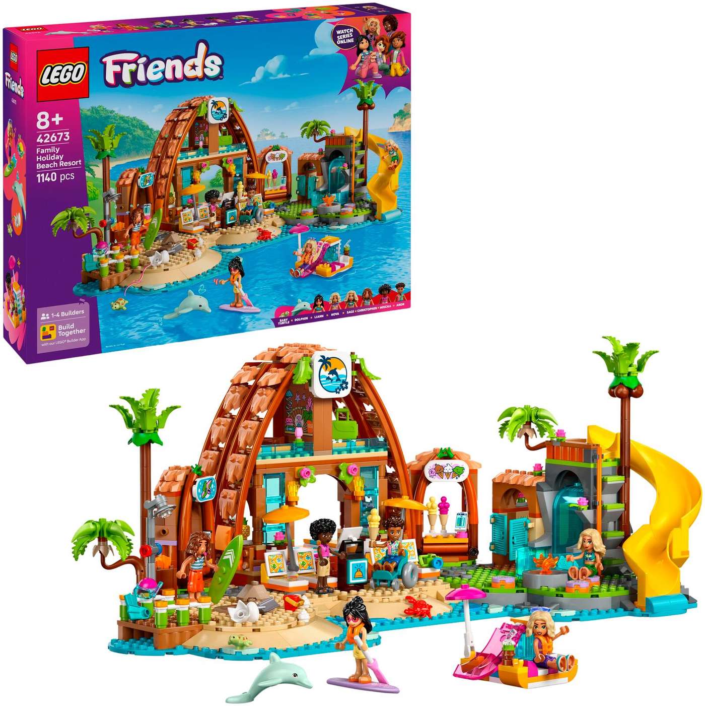 LEGO® Friends 42673 Семейный отдых на море