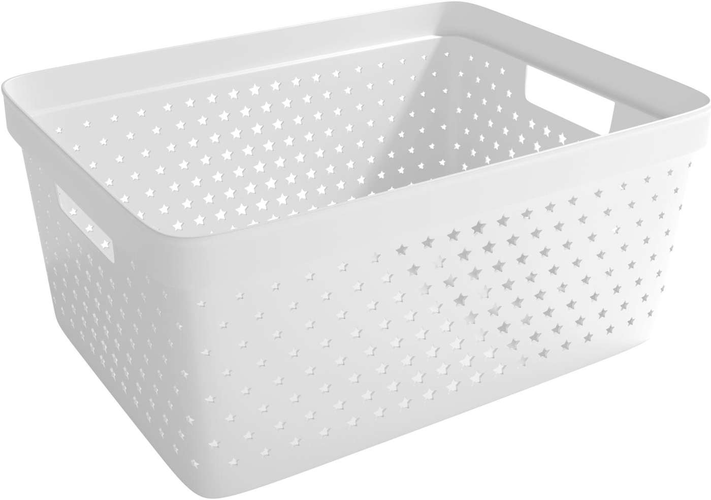 Корзина для хранения Nordiska Plast Star Basket 13л белый (цвет Белый)