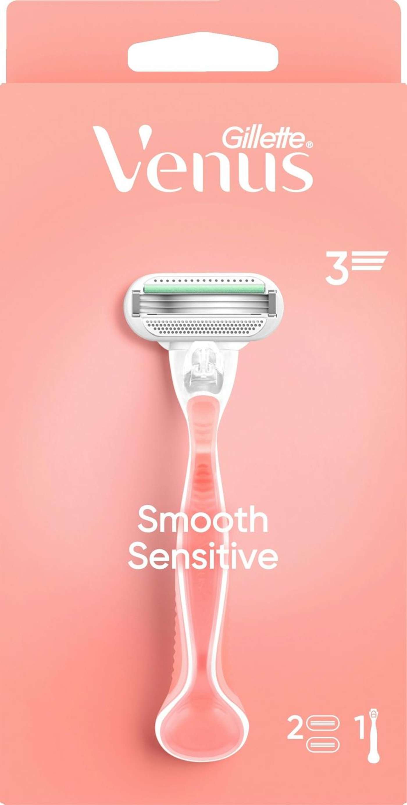 Эпилятор Gillette Venus Smooth Sensitive + 1 лезвие