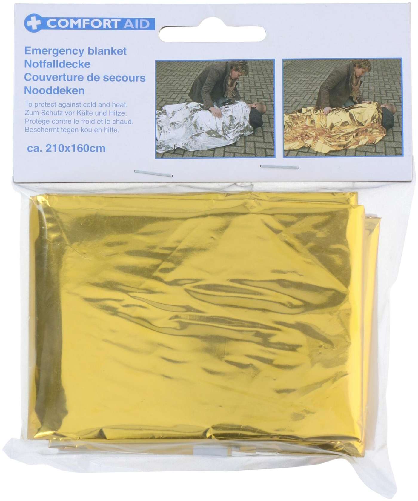 Одеяло для экстренной помощи Comfort Aid 210x160см