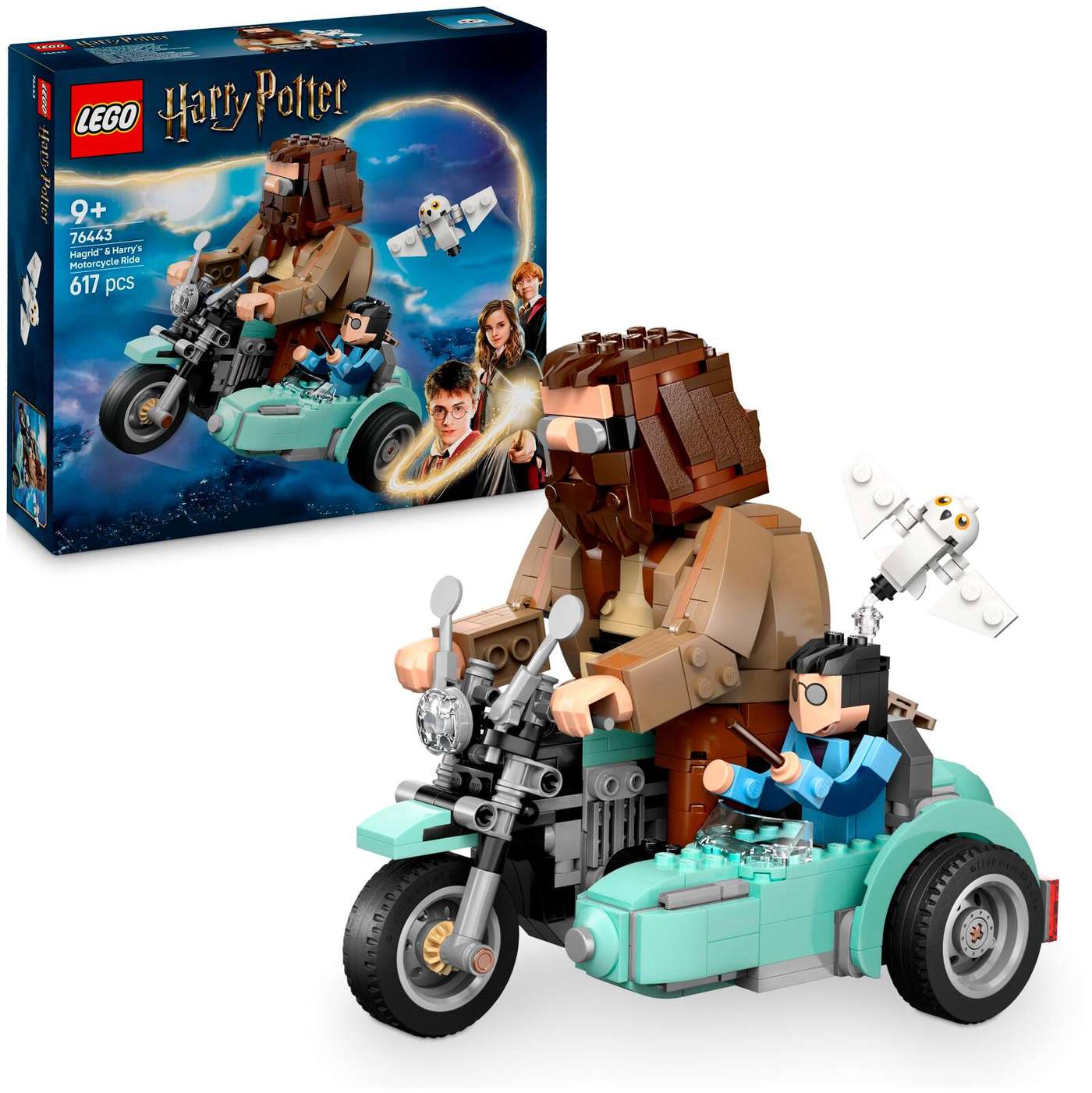 LEGO® Harry Potter TM 76443 Хагрид™ и Гарри на мотоцикле