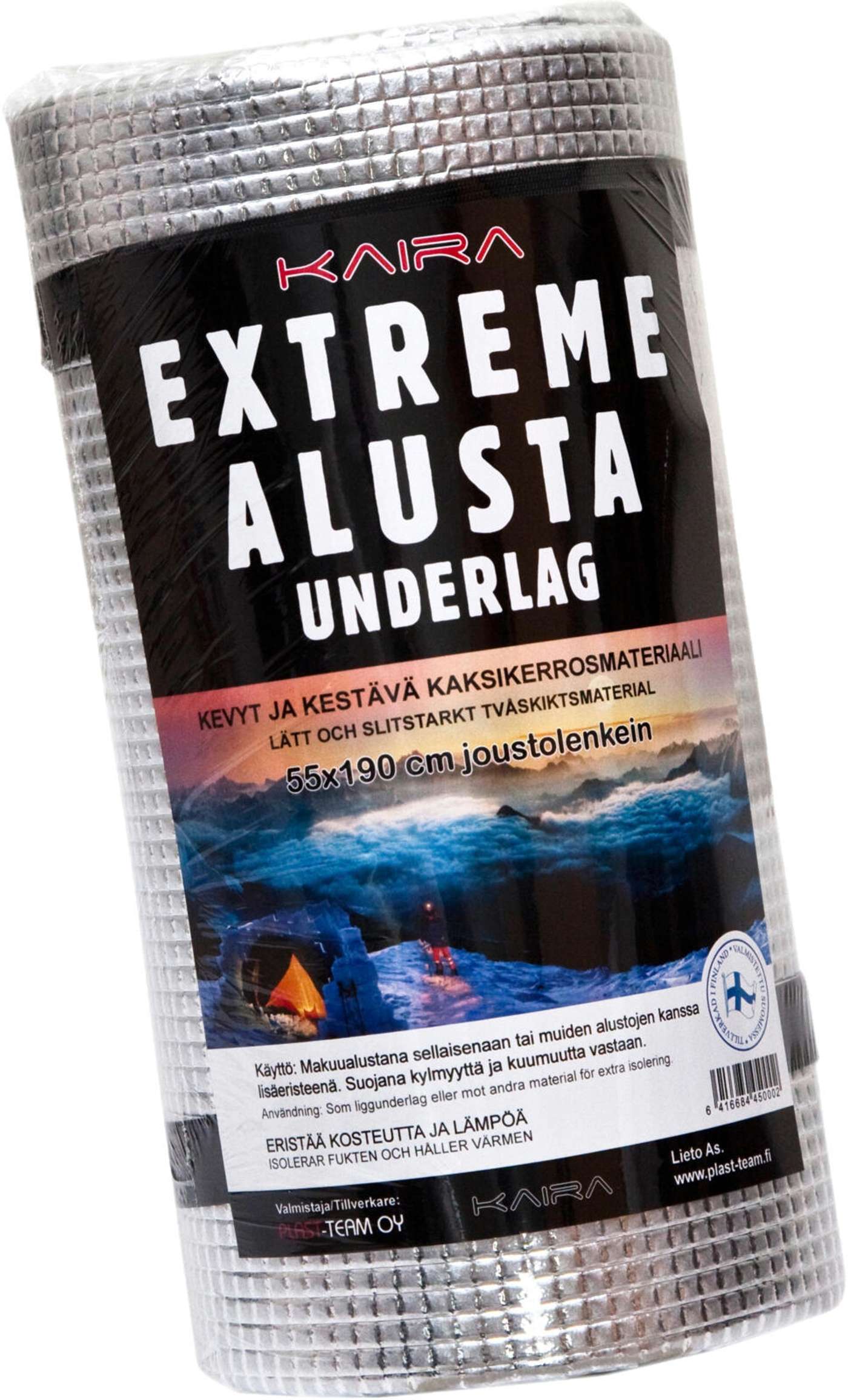 Коврик Kaira Extreme 55x190см (цвет черный)