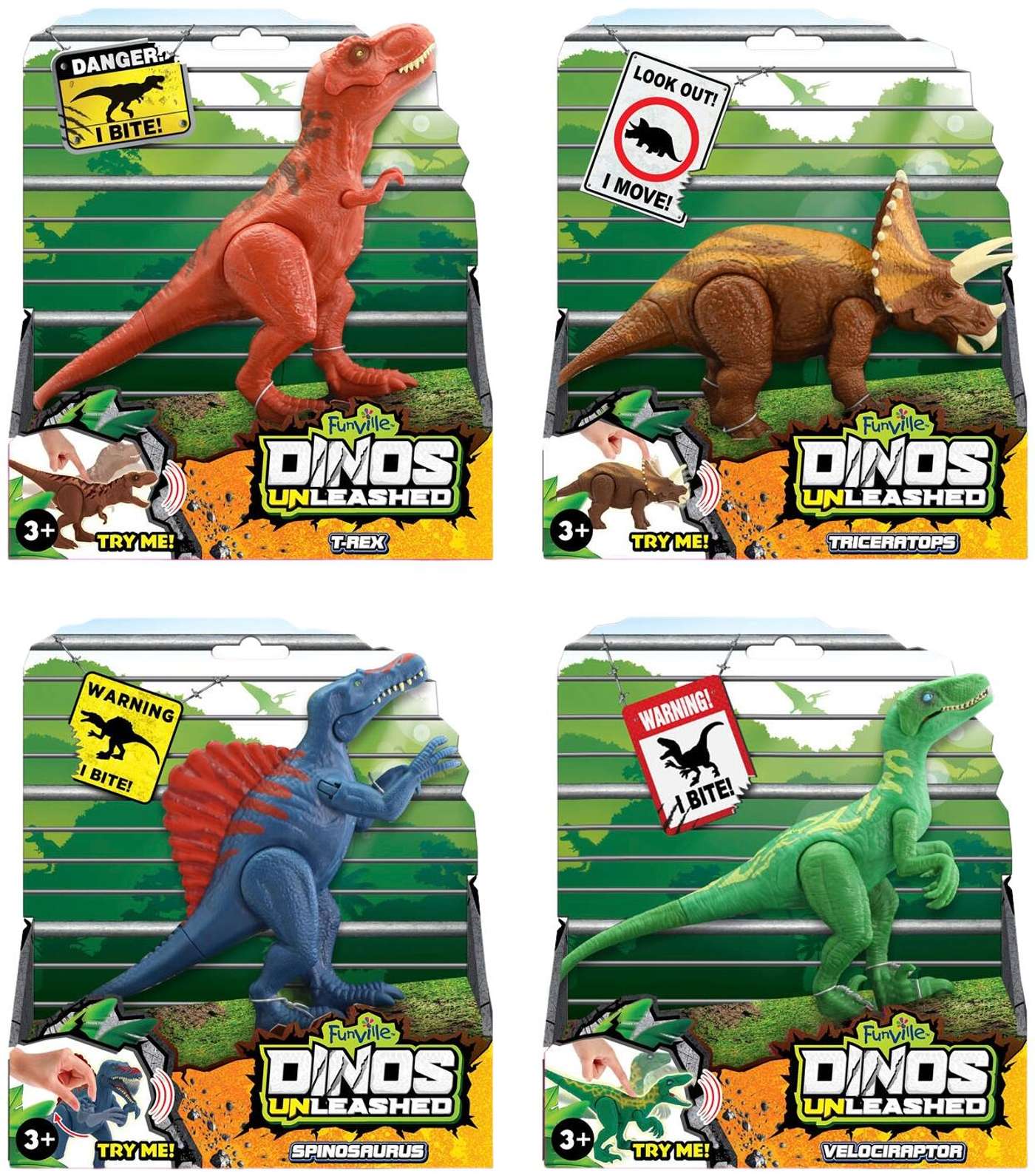 Dinos Unleashed настоящие ревущие динозавры