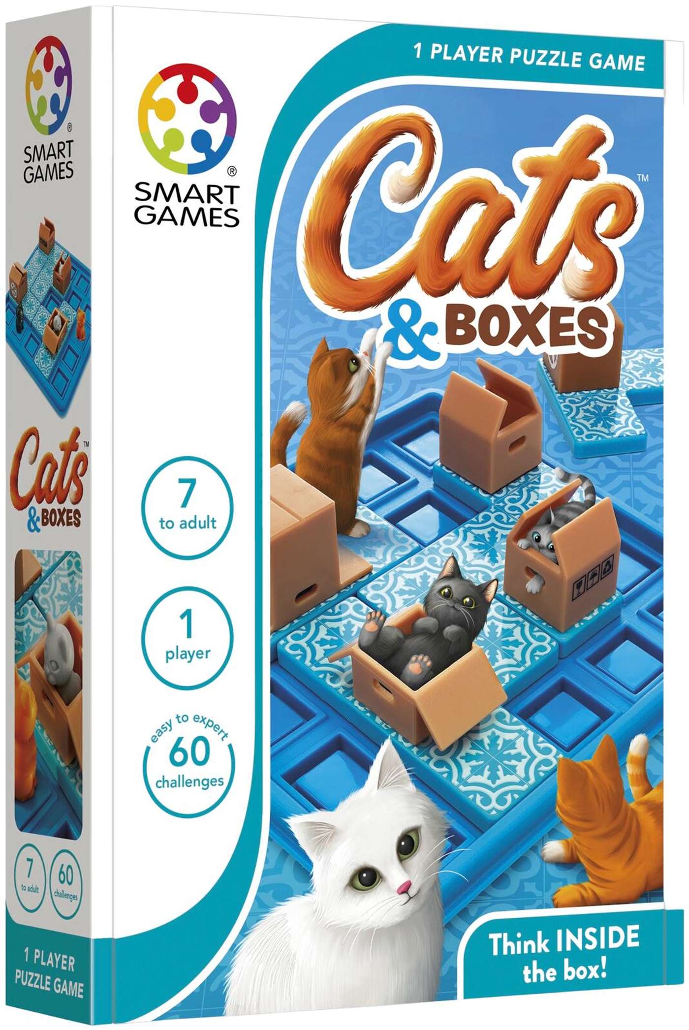 Логическая игра SmartGames «Кошки и коробки»