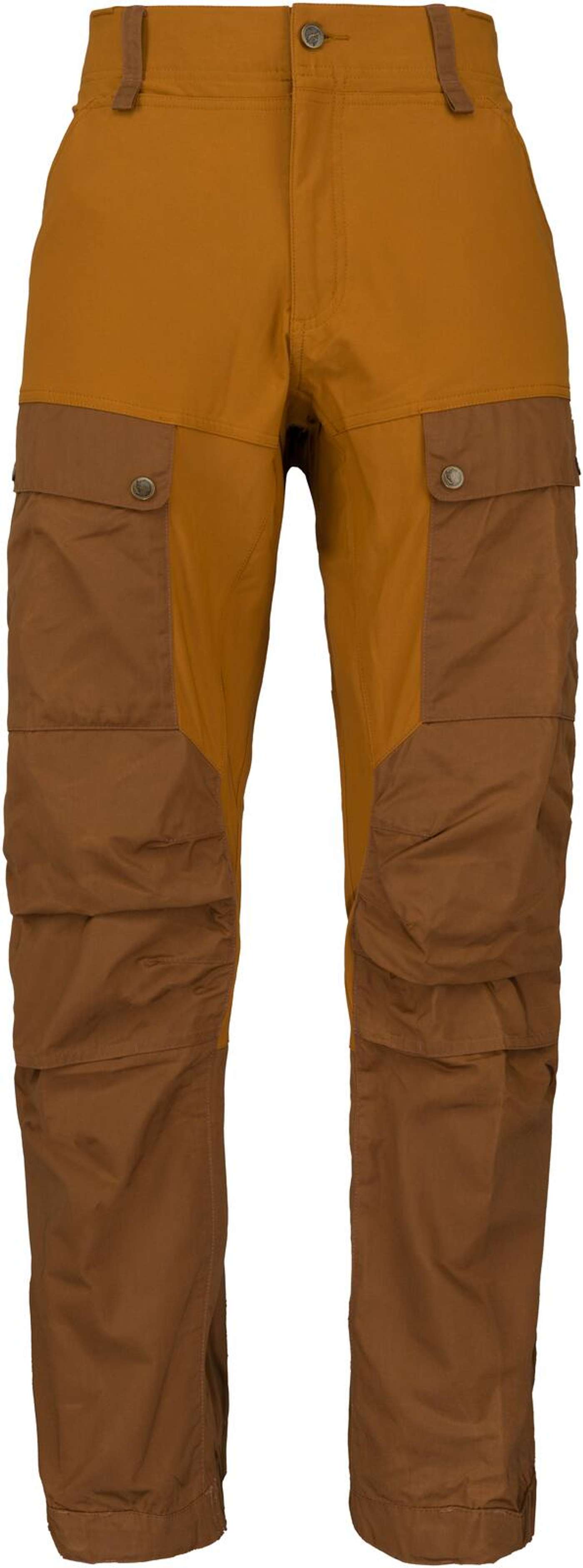 Мужские уличные брюки Fjällräven Keb Trousers M Reg (размер 44, цвет Тимбер Браун-Каштан)