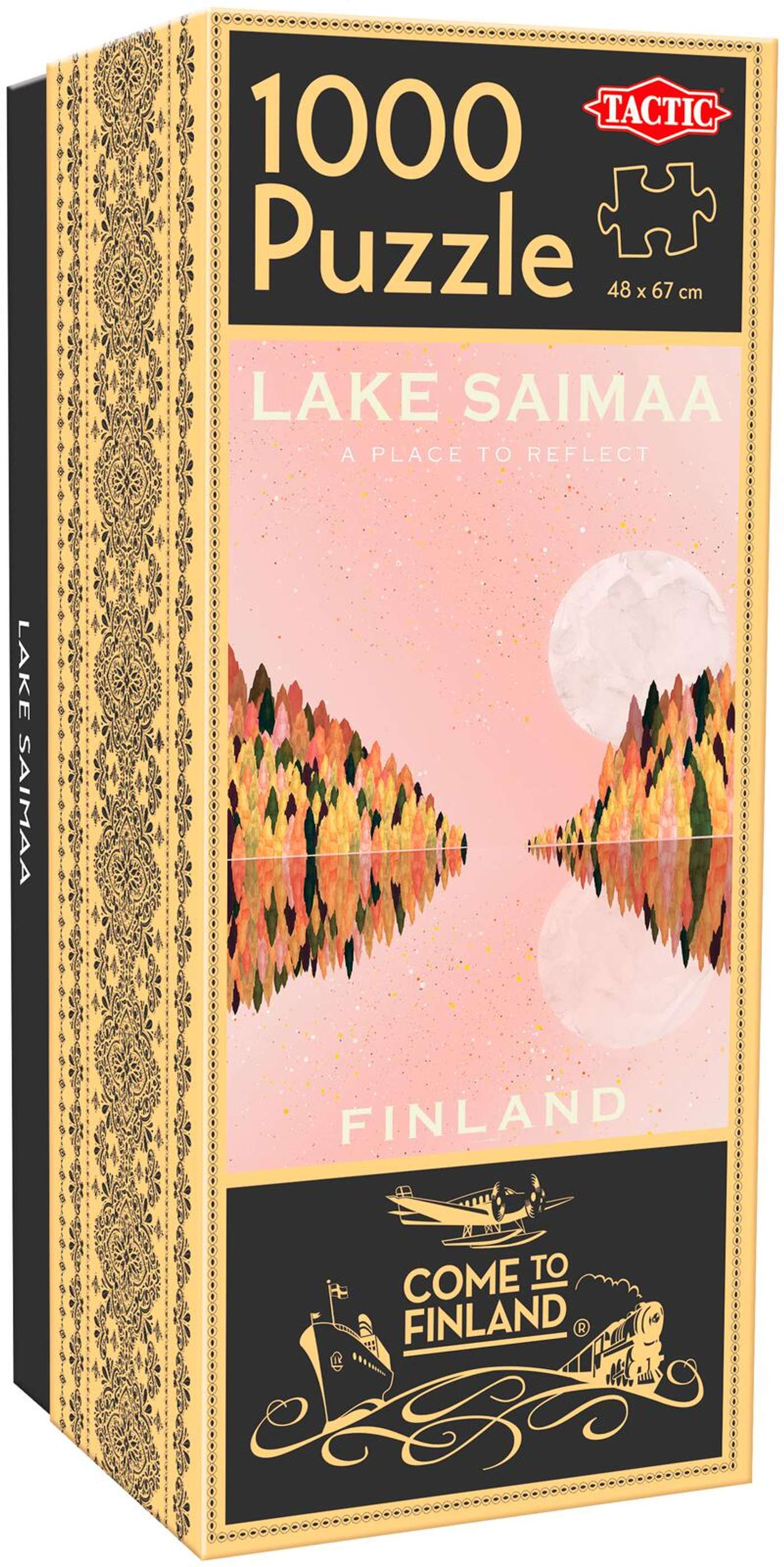 Тактический пазл Come to Finland Озеро Сайма 1000 деталей
