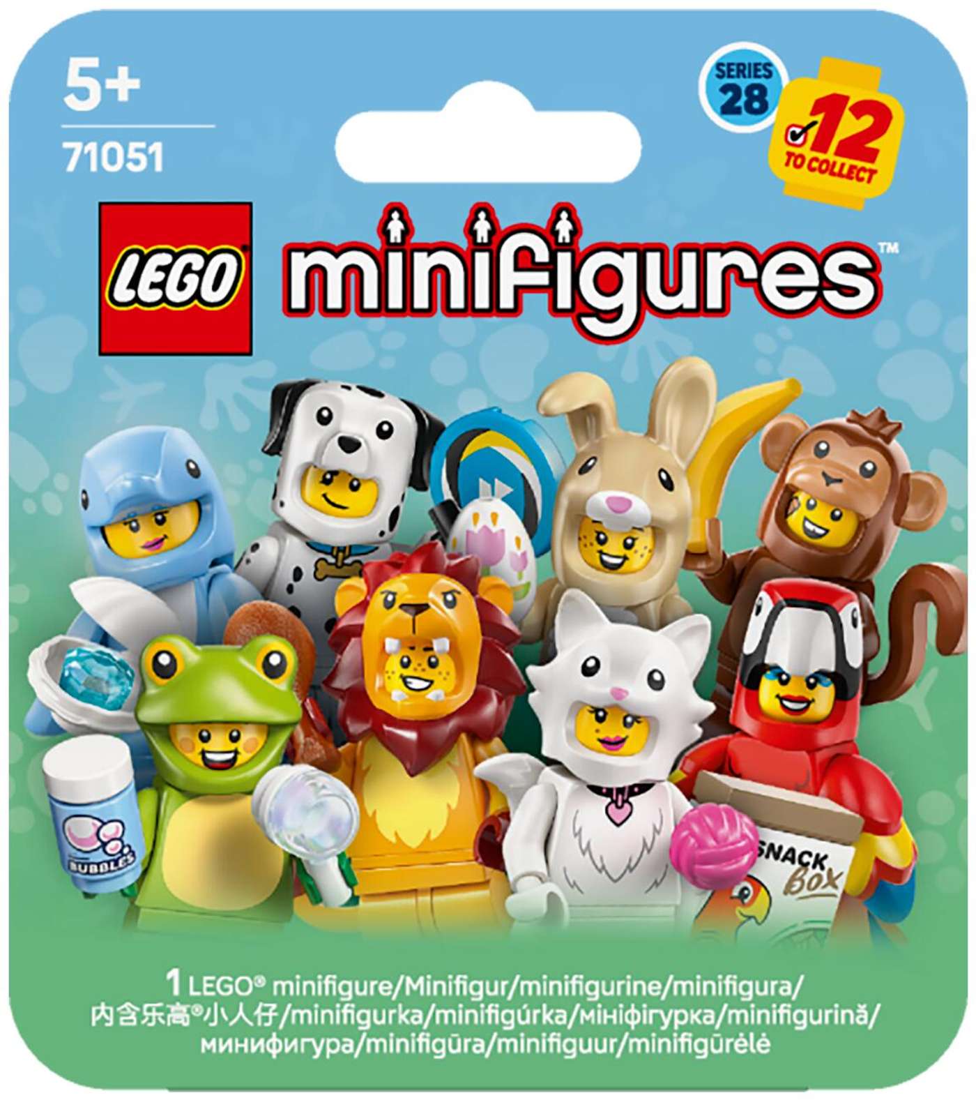 Минифигурки LEGO® 71051 «Животные» - набор 28