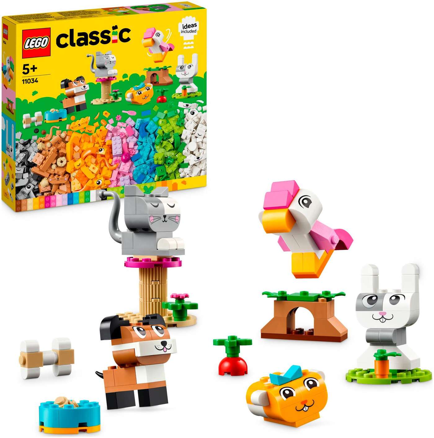 LEGO Classic 11034 Креативные питомцы
