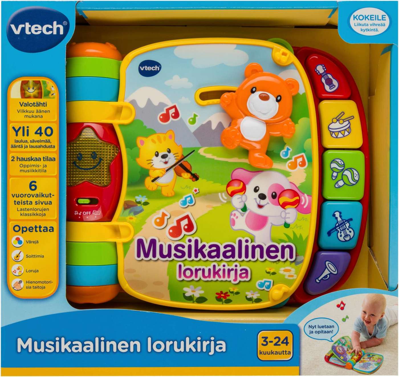 Музыкальный сборник стихов Vtech Baby FI