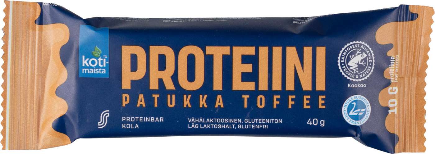 Домашний протеиновый батончик ириска 40 г