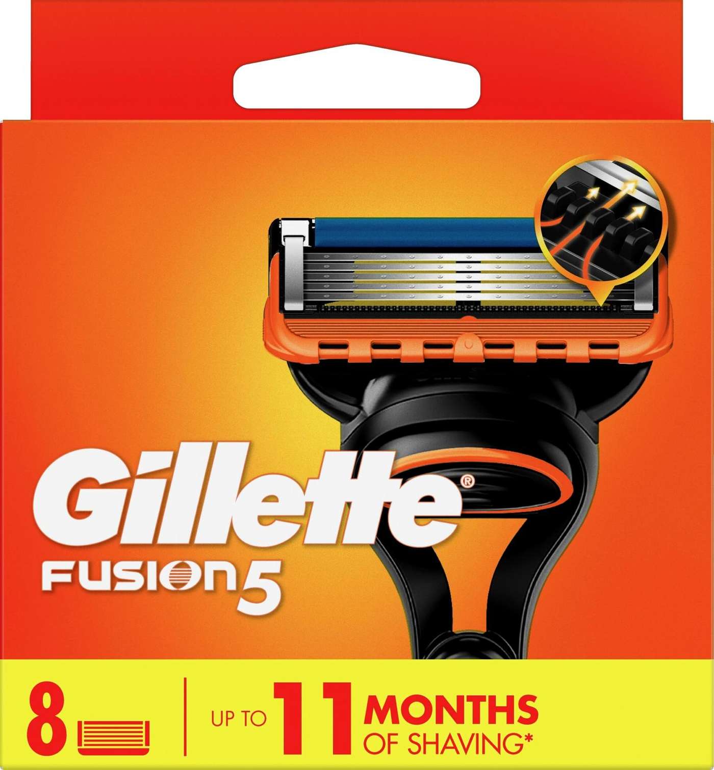 Лезвие Gillette Fusion5 8 шт.