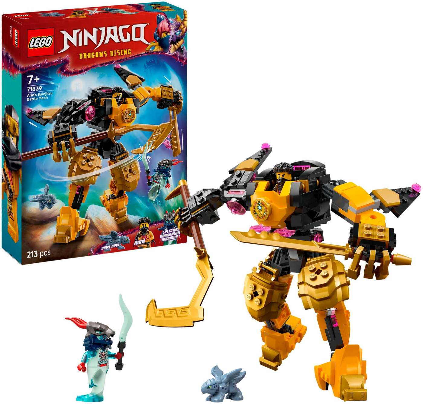 LEGO® Ninjago 71839 Боевой робот Кружитцу Арина