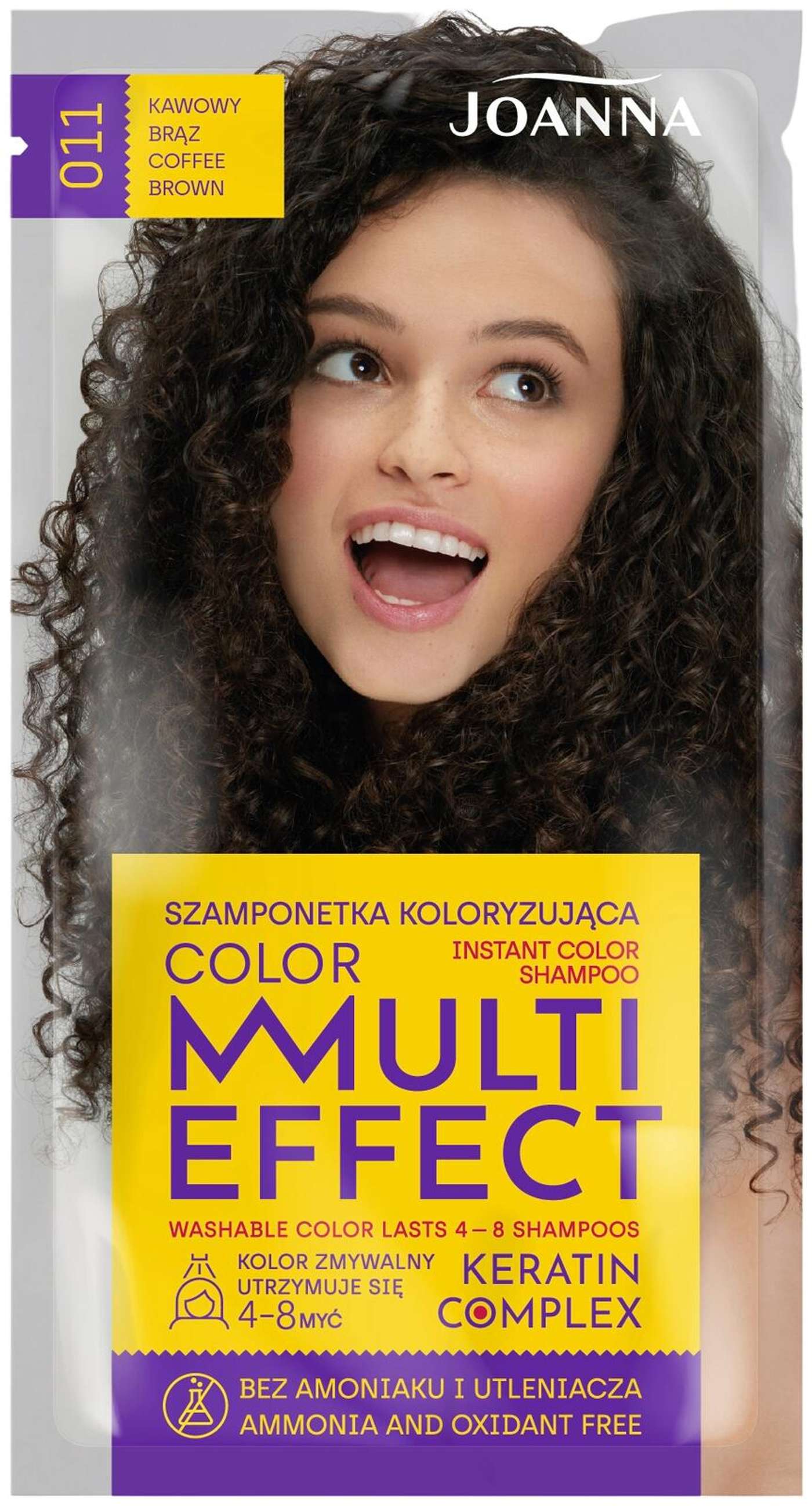 Шампунь Joanna Multi Effect Coffee Brown 011
