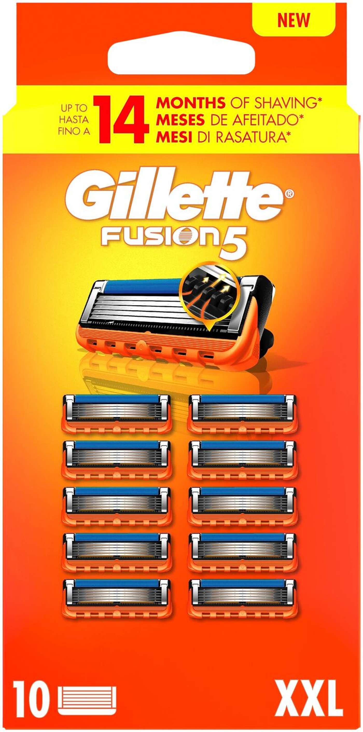 Лезвие Gillette Fusion5 10 шт.